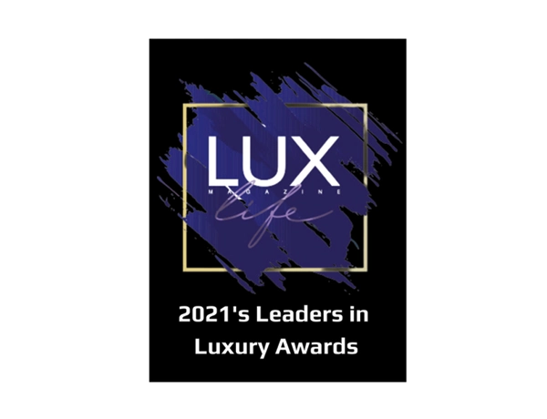 Lux Life Magazine award 2021 voor Alpha Luxe, leider in luxe onroerend goed